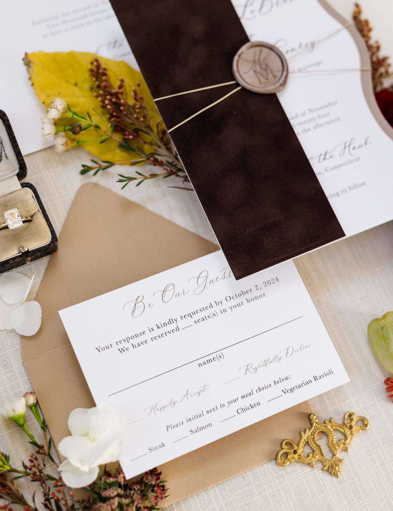 What Goes On A Wedding RSVP Card?