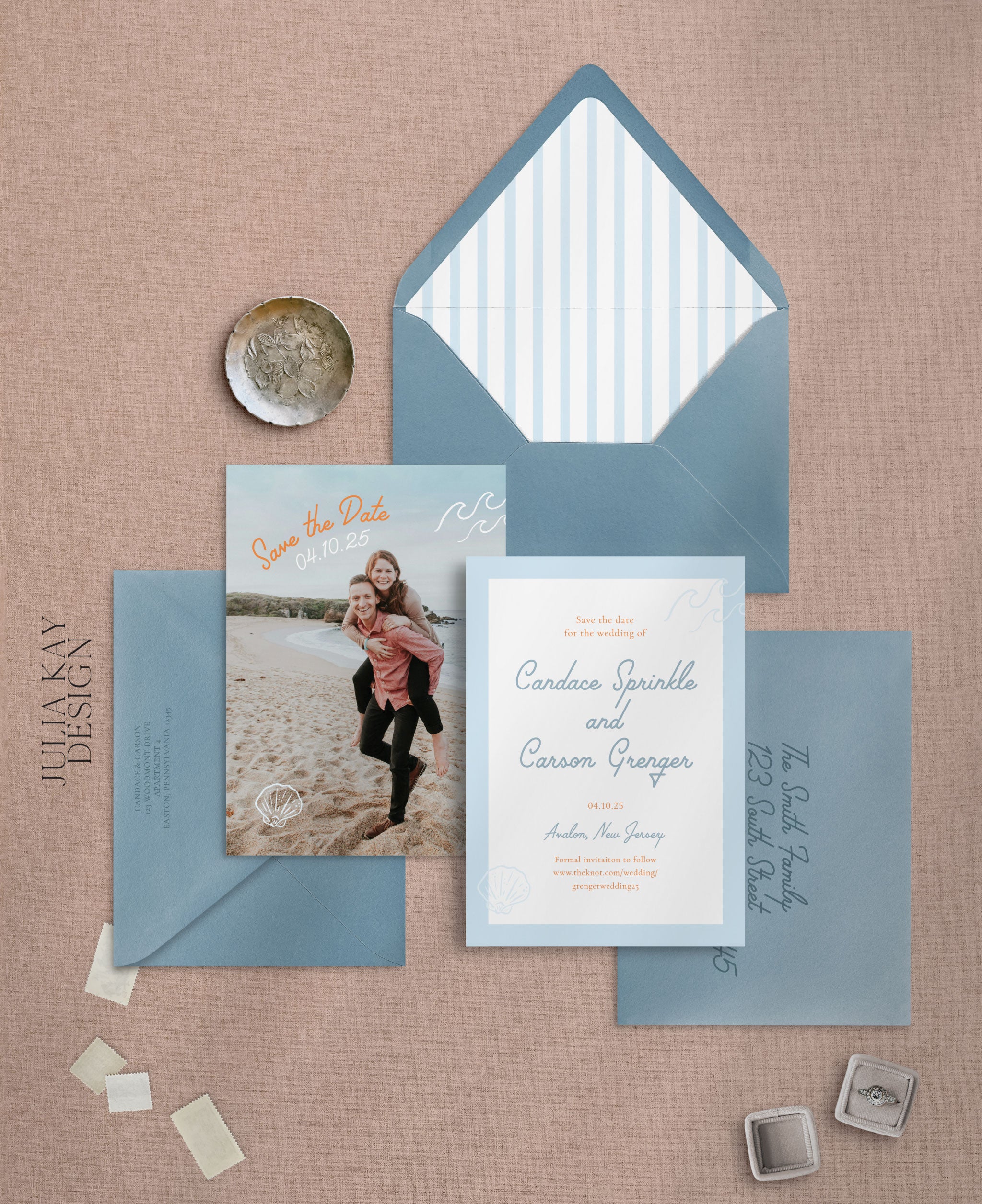 Palm Springs Simplicity Save the Dates