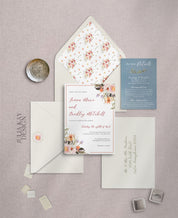 Autumn Garden Wedding Invitation Set