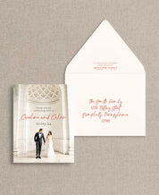 Feminine Terracotta Thank You Cards