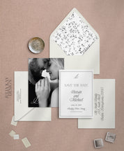 Slate and Silk Save the Dates