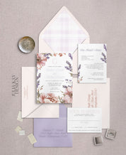 French Gardens Wedding Invitation Set