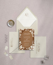 Mocha Mousse Save the Dates