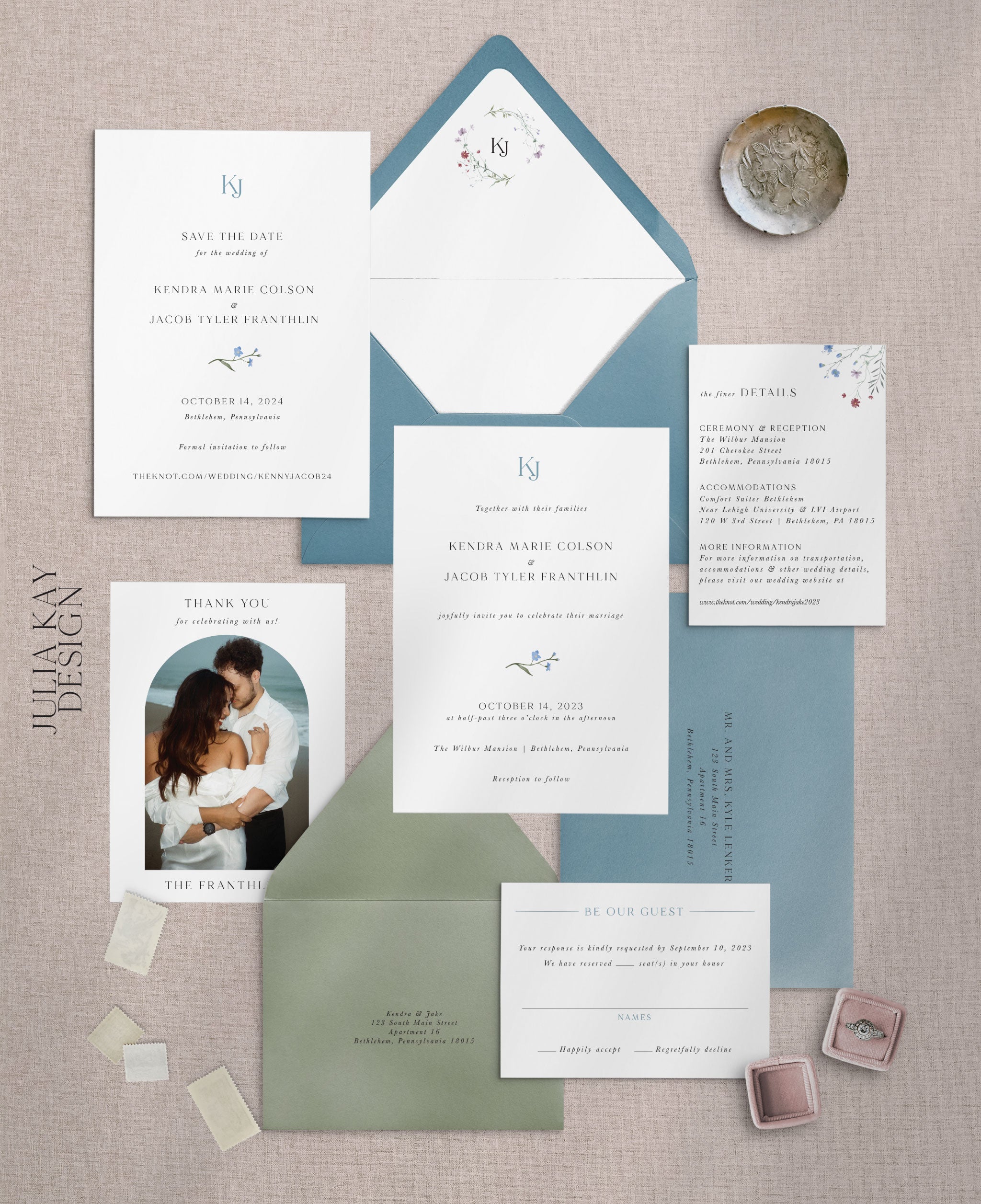 FULL WEDDING STATIONERY BUNDLE
