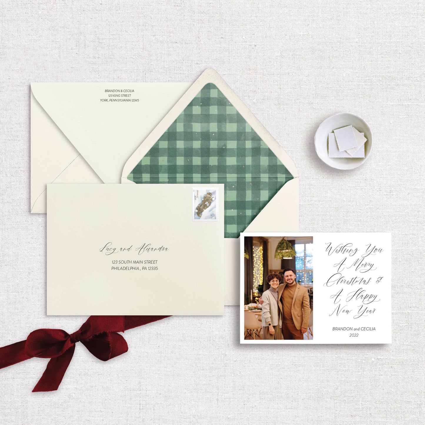 Merry Christmas to All Holiday Card Kit