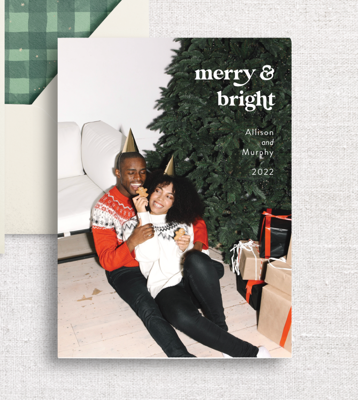 Merry and Bright 2022 Holiday Card Kit