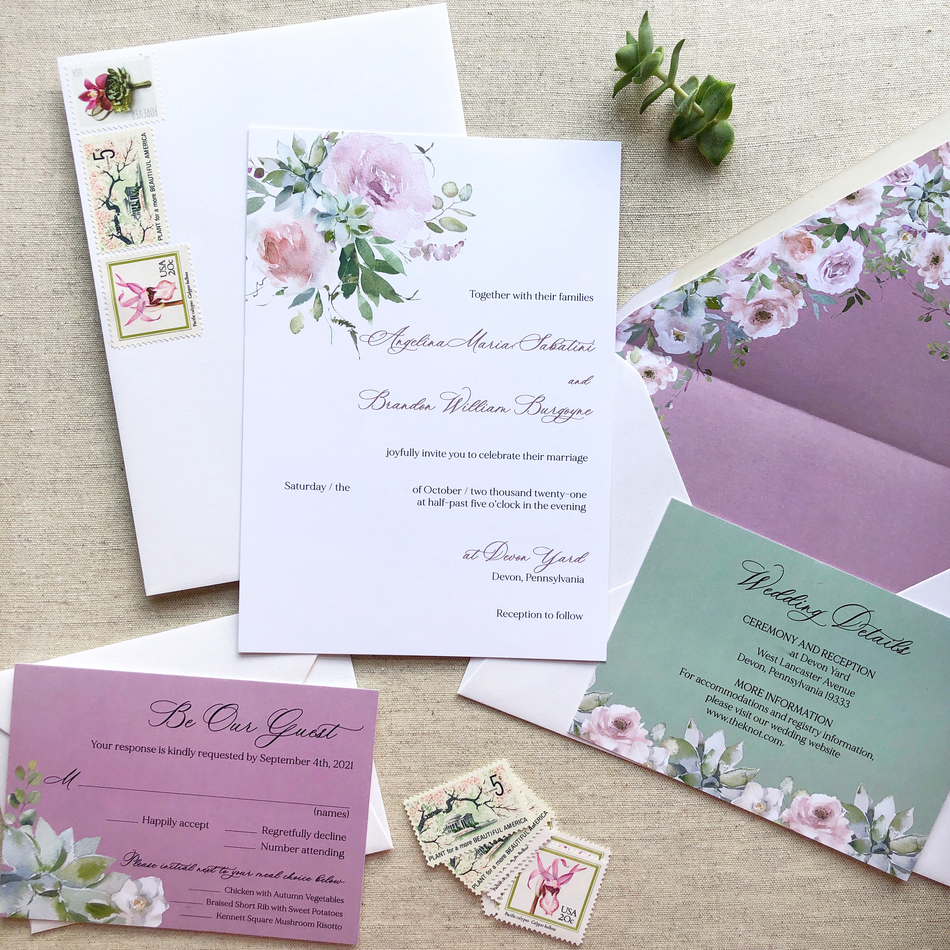 Perfect Wedding Invitations for a Spring 2022 Wedding