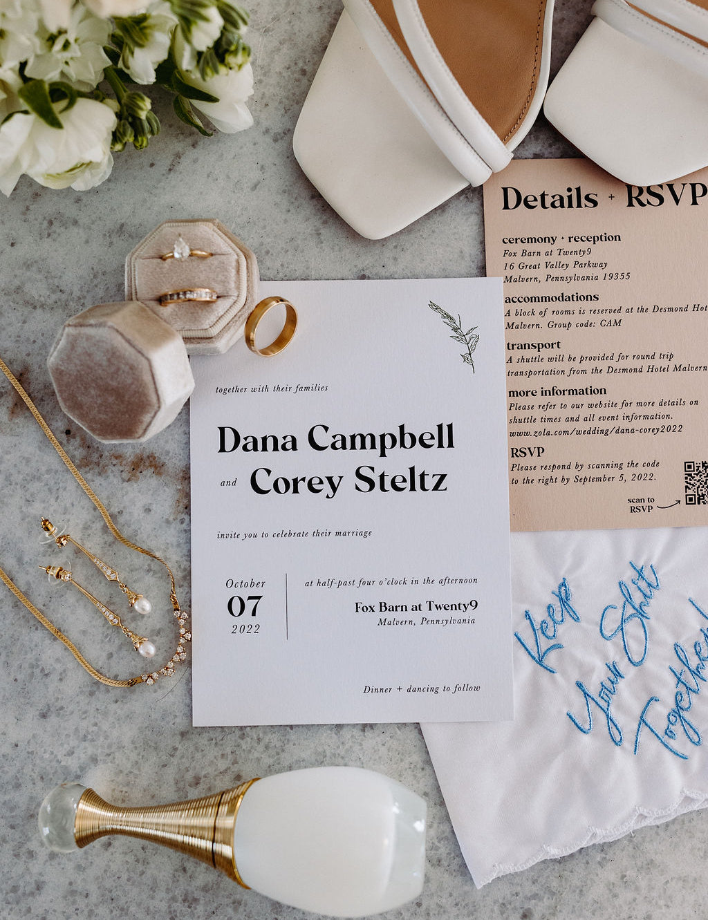 Why Cohesive Day-Of Wedding Stationery Completes Your Perfect Day