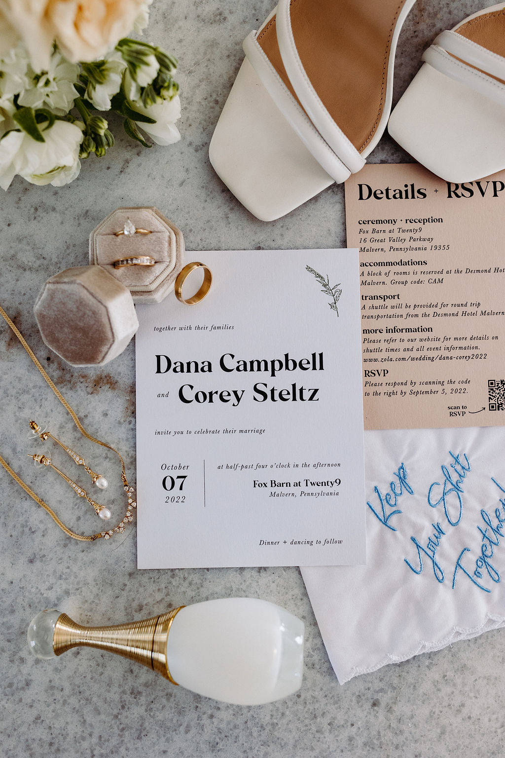 Why Cohesive Day-Of Wedding Stationery Completes Your Perfect Day