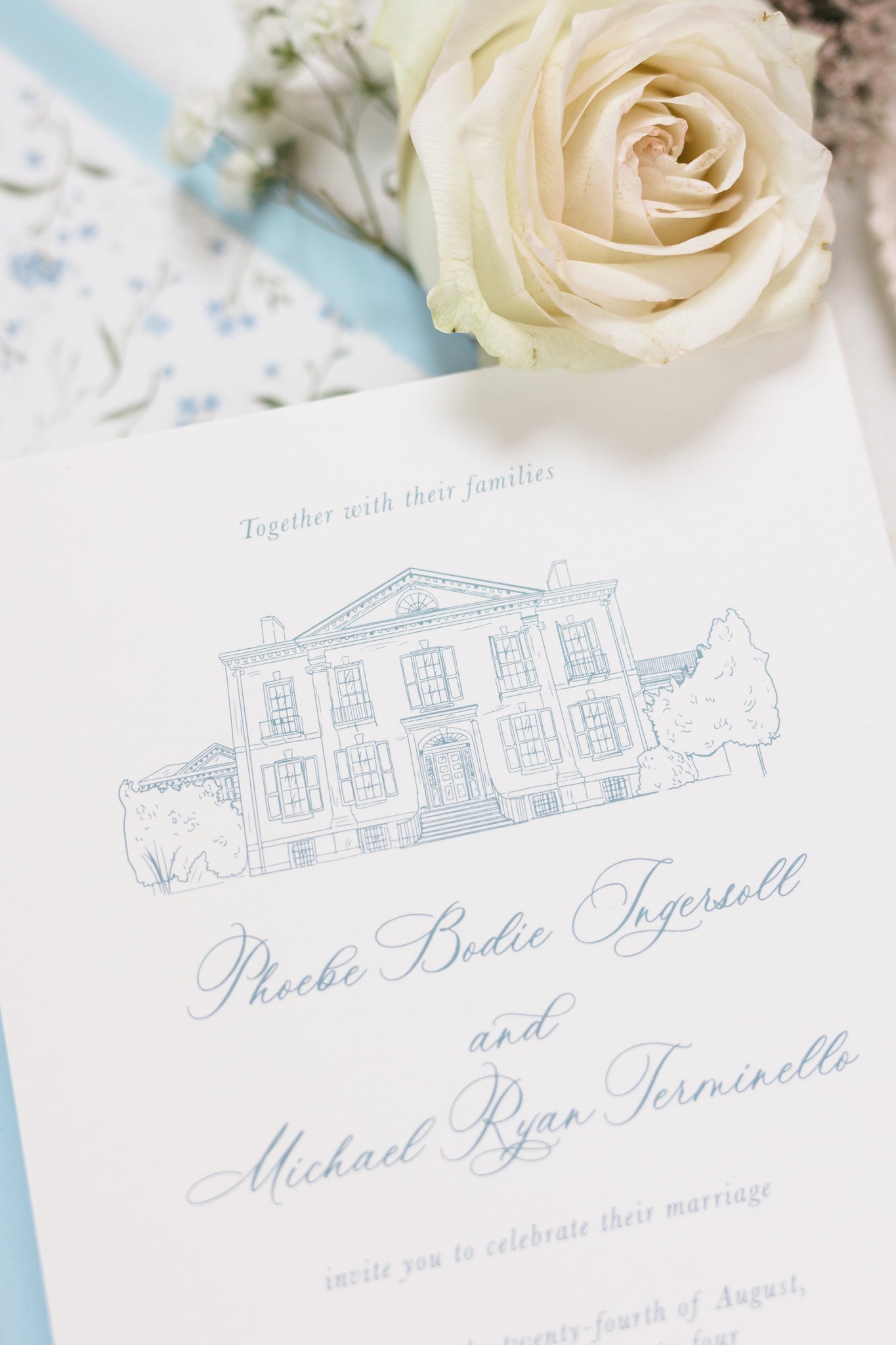 Add Personal Touches with Custom Illustrations on Your Wedding Invitations