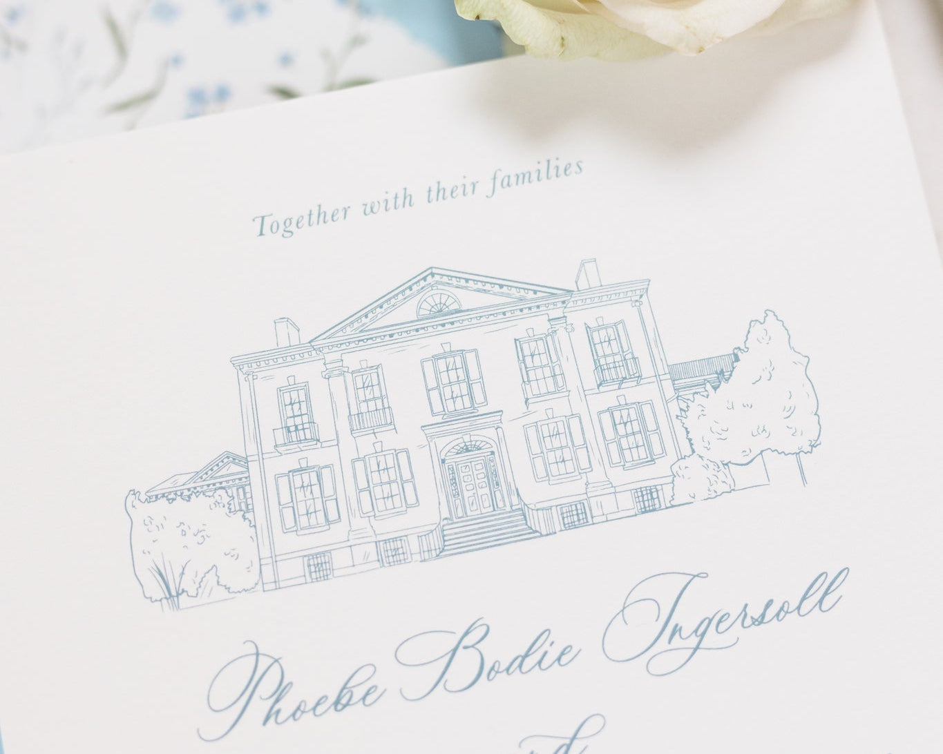 Add Personal Touches with Custom Illustrations on Your Wedding Invitations