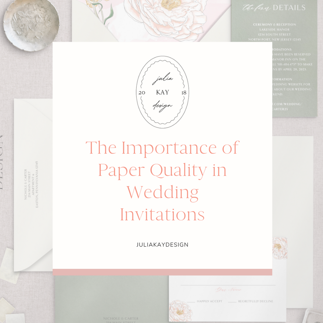 The Importance of Paper Quality in Wedding Invitations