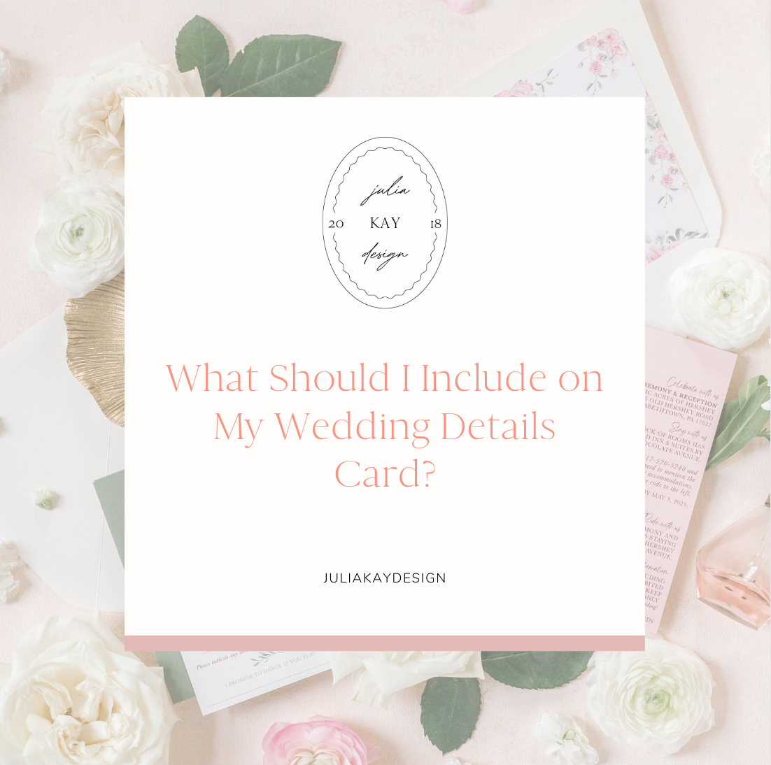 What Should I Include on my Wedding Invitation Details Card?