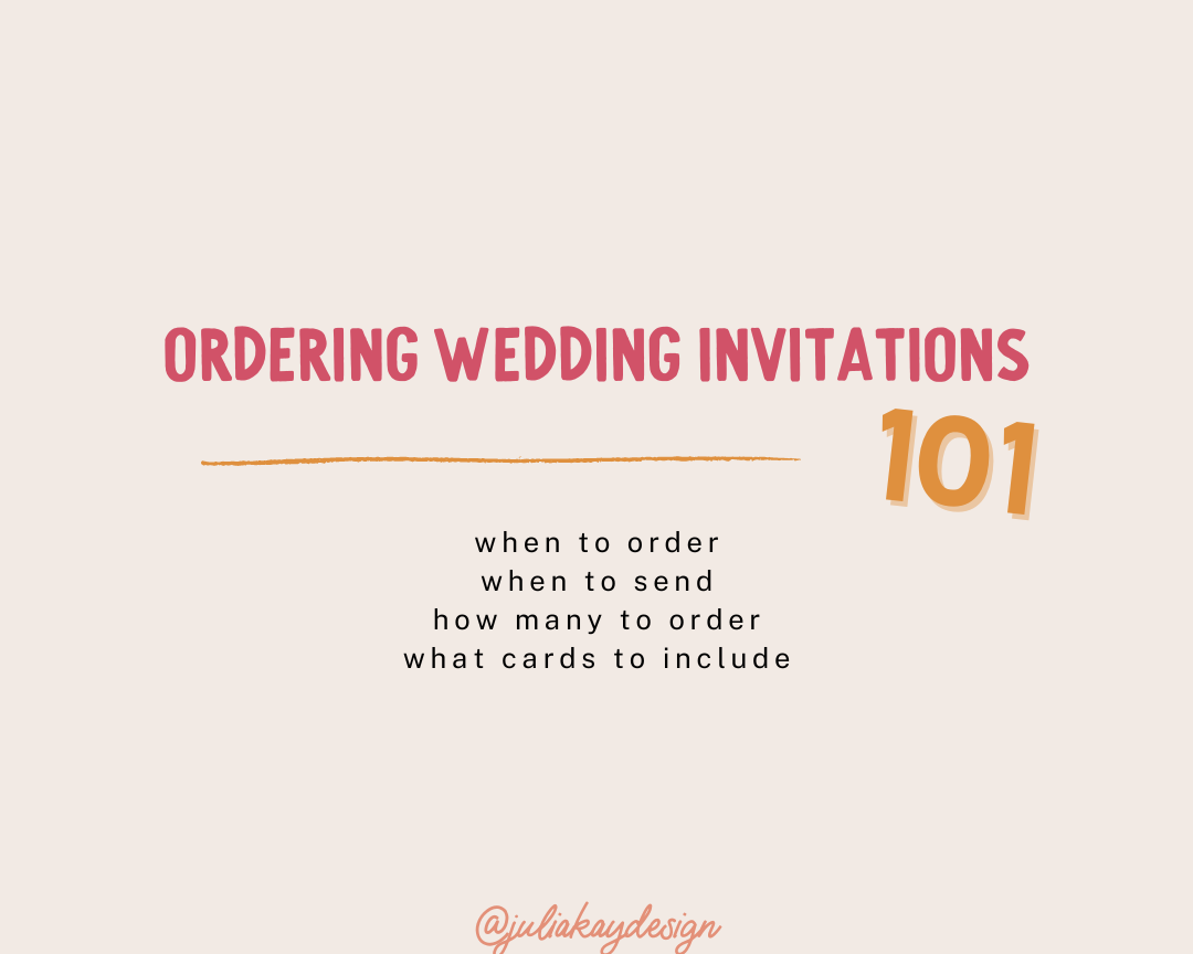 Ordering Wedding Invitations 101
