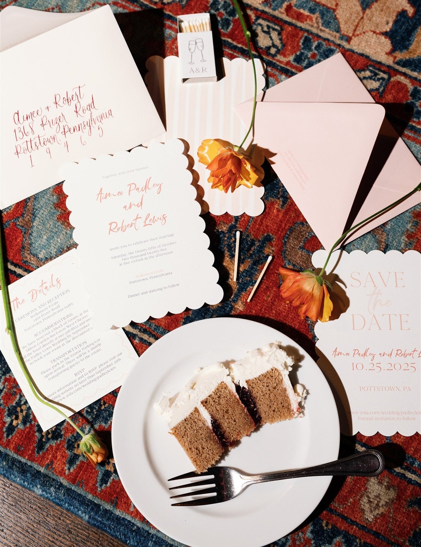 How to Create a Cohesive Day-Of Stationery Collection