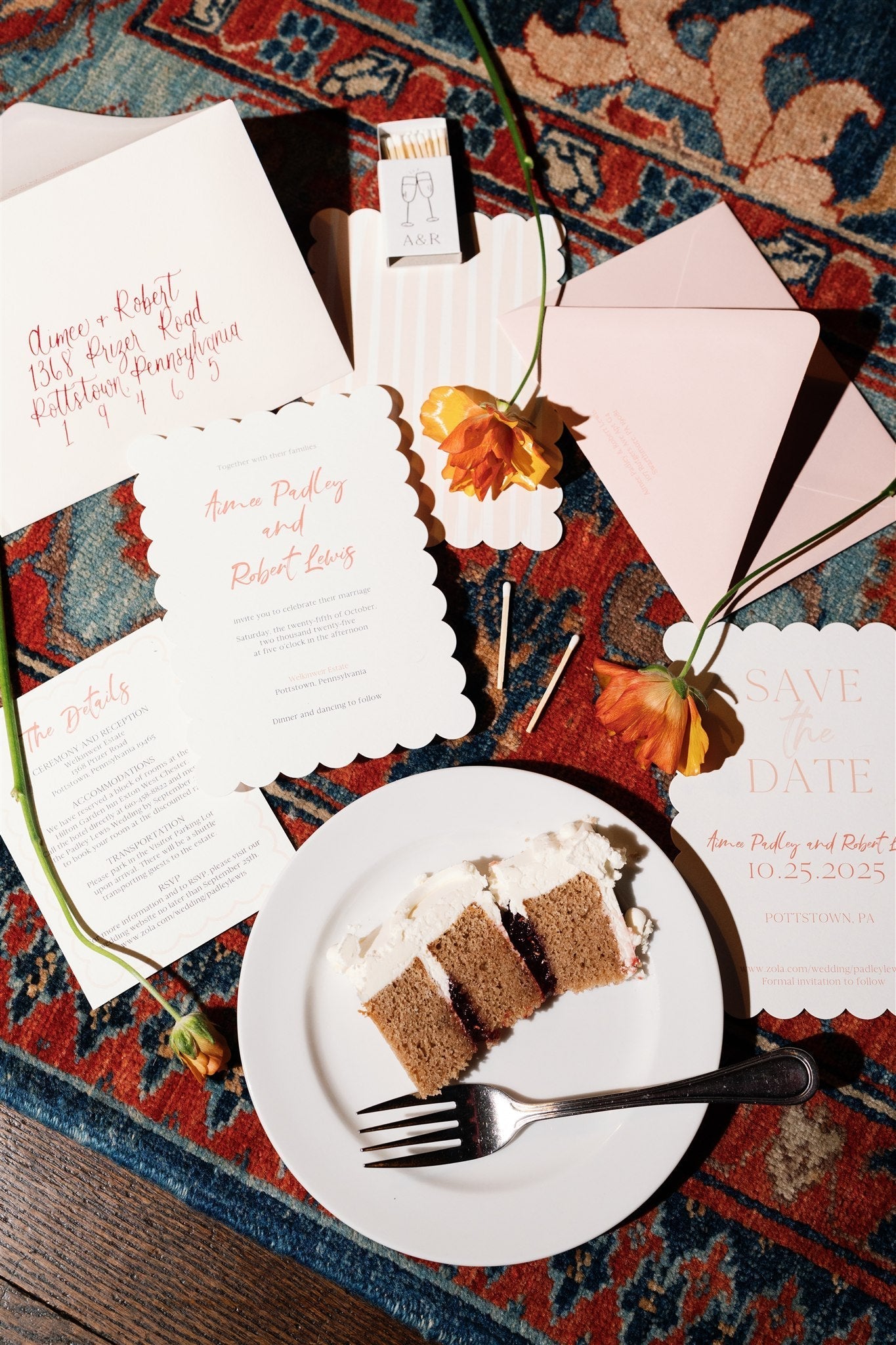 How to Create a Cohesive Day-Of Stationery Collection
