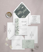 Enchanted Forest Wedding Invitation Set