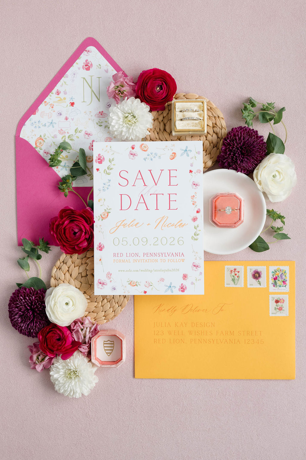 Custom Save the Dates