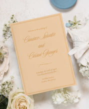 Anthurium Bliss Wedding Ceremony Program