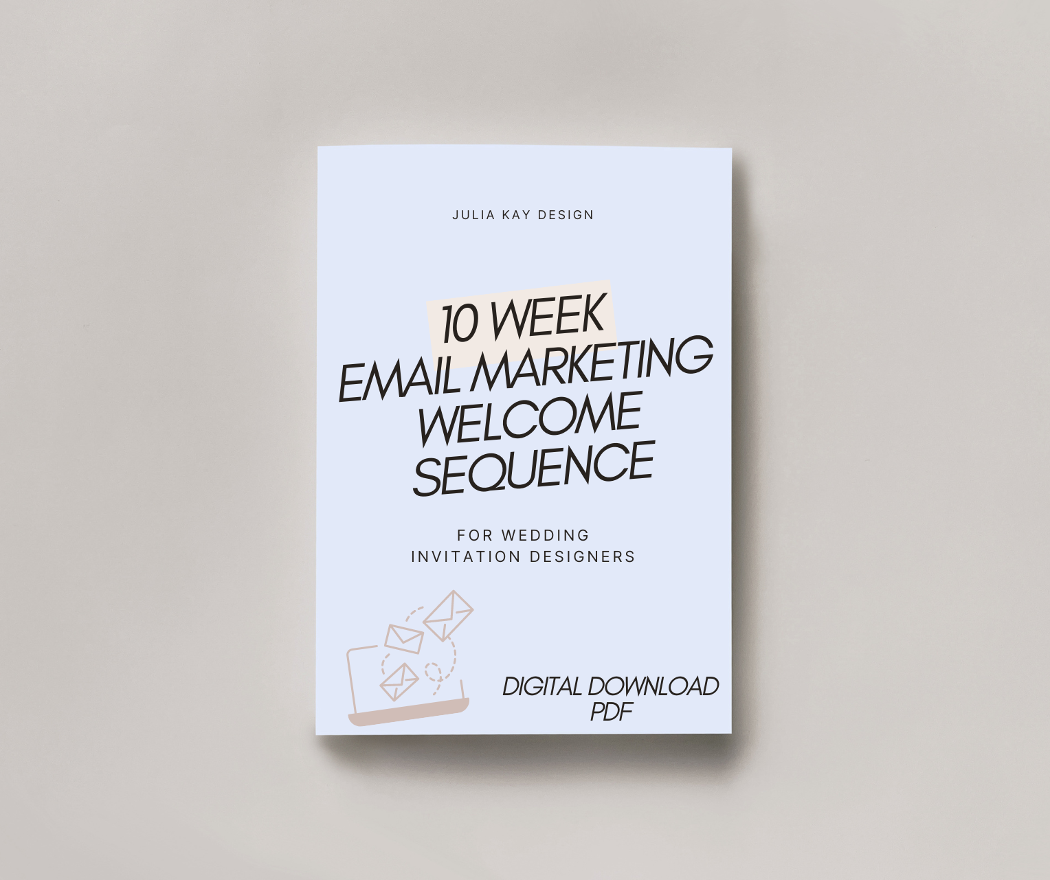 10-Week Email Welcome Sequence for Wedding Invitation Designers