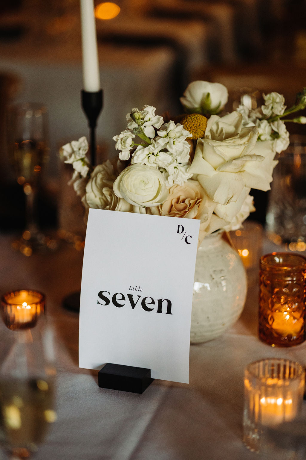 Custom Table Numbers