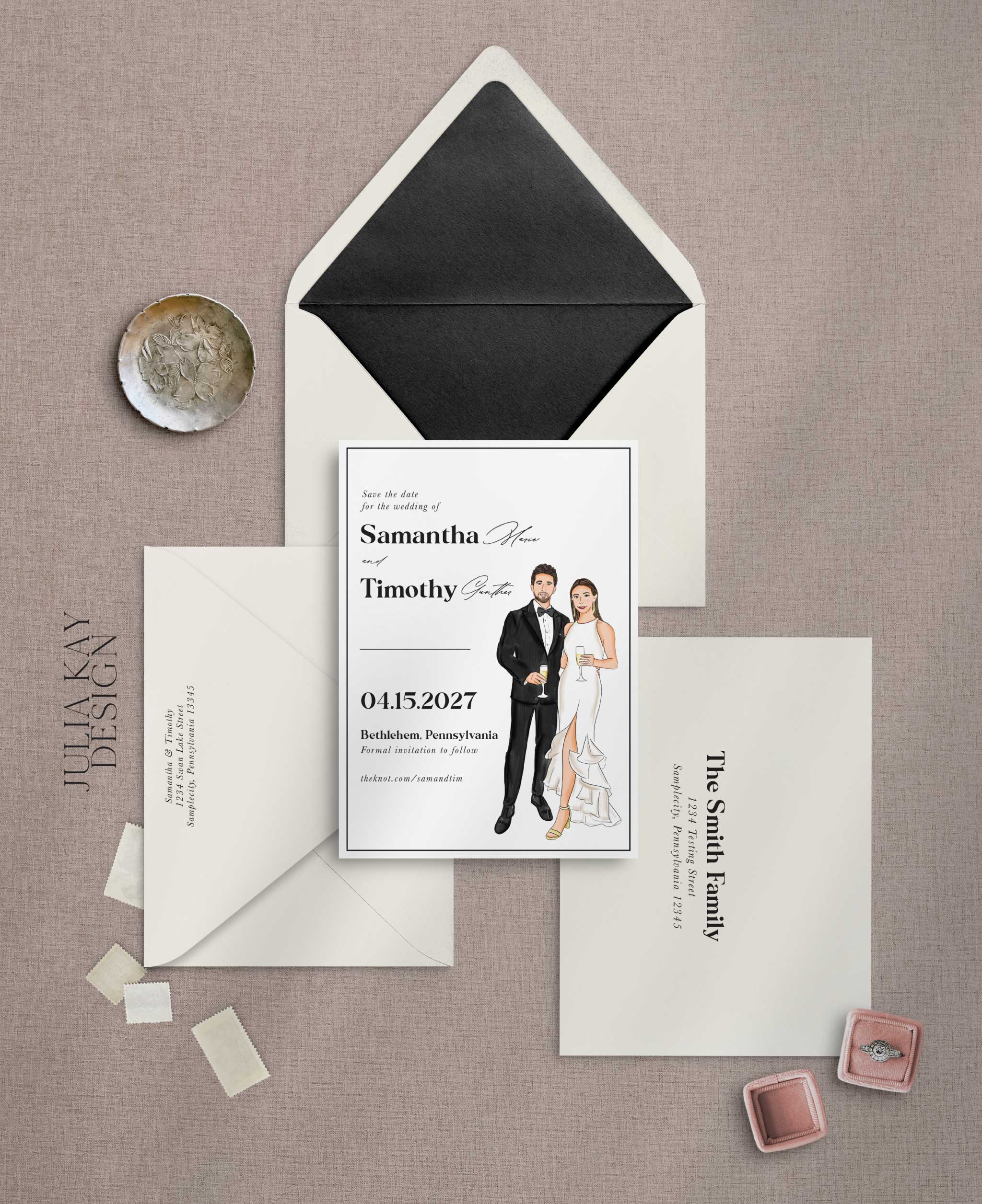 The Keepsake Portrait Save the Dates