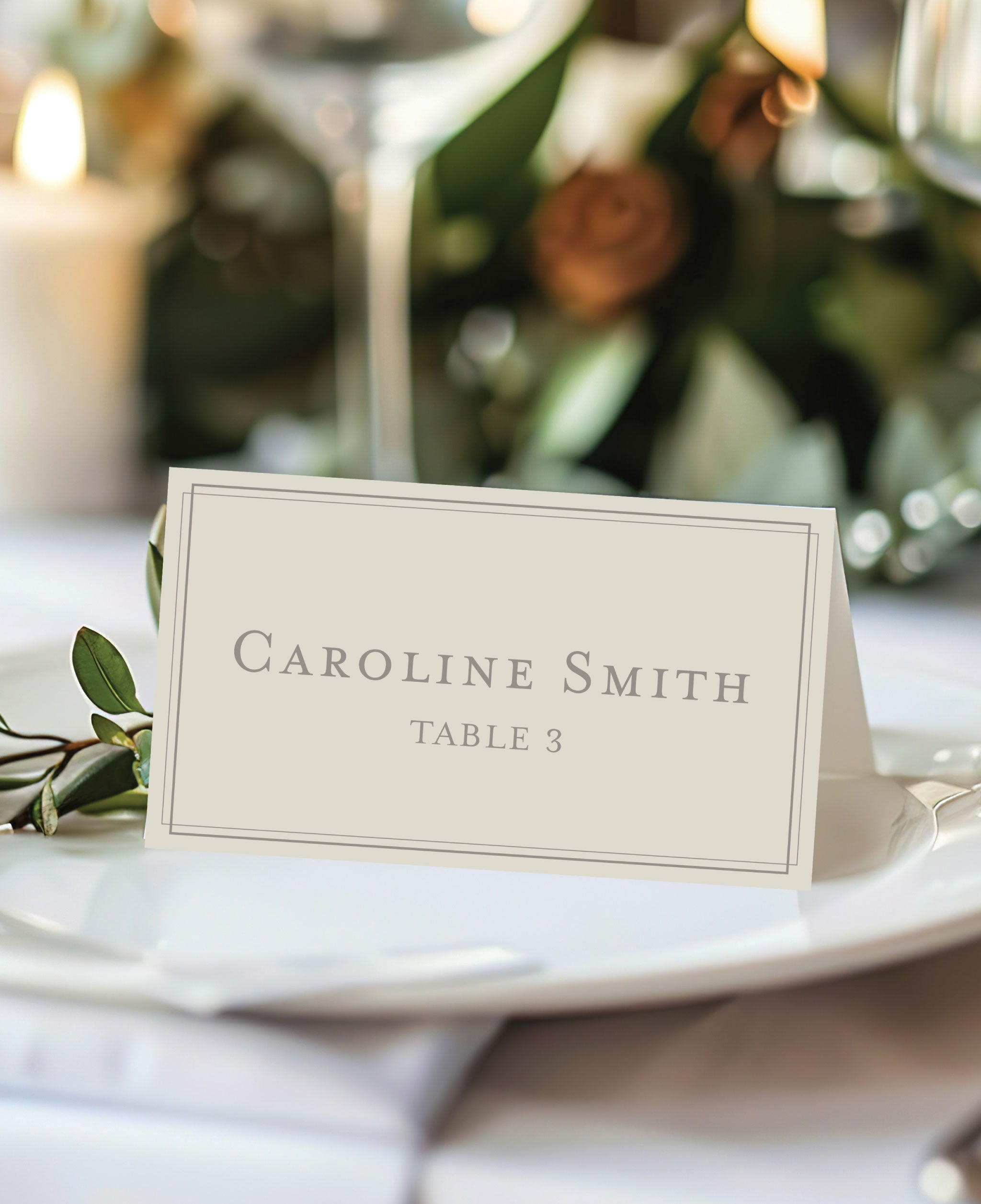 Golden Hour Wedding Escort Cards