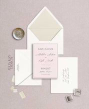 Modern Garden Party Save the Dates