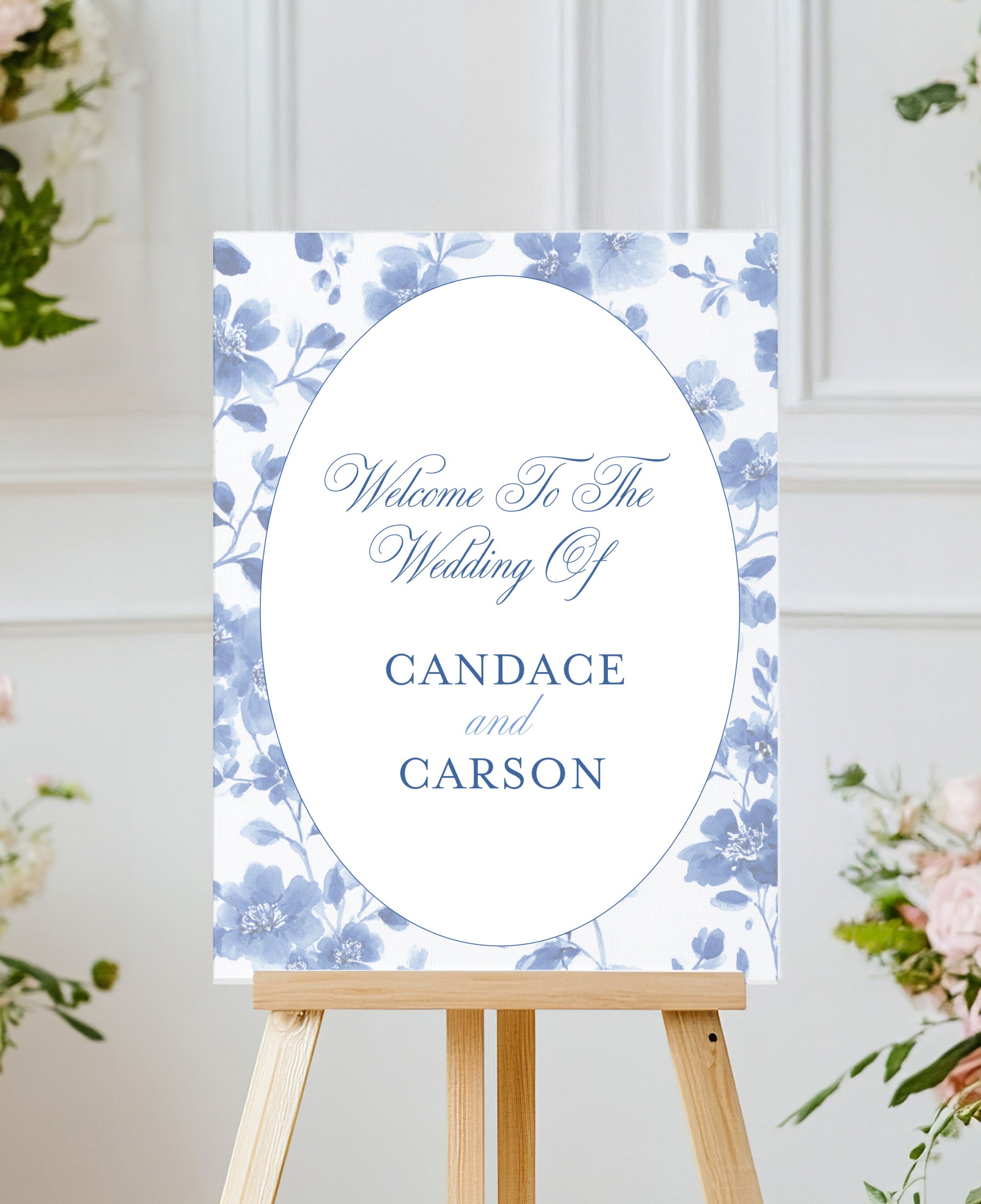 Morningtide Wedding Welcome Sign