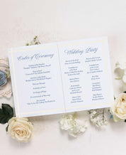 Morningtide Wedding Ceremony Program