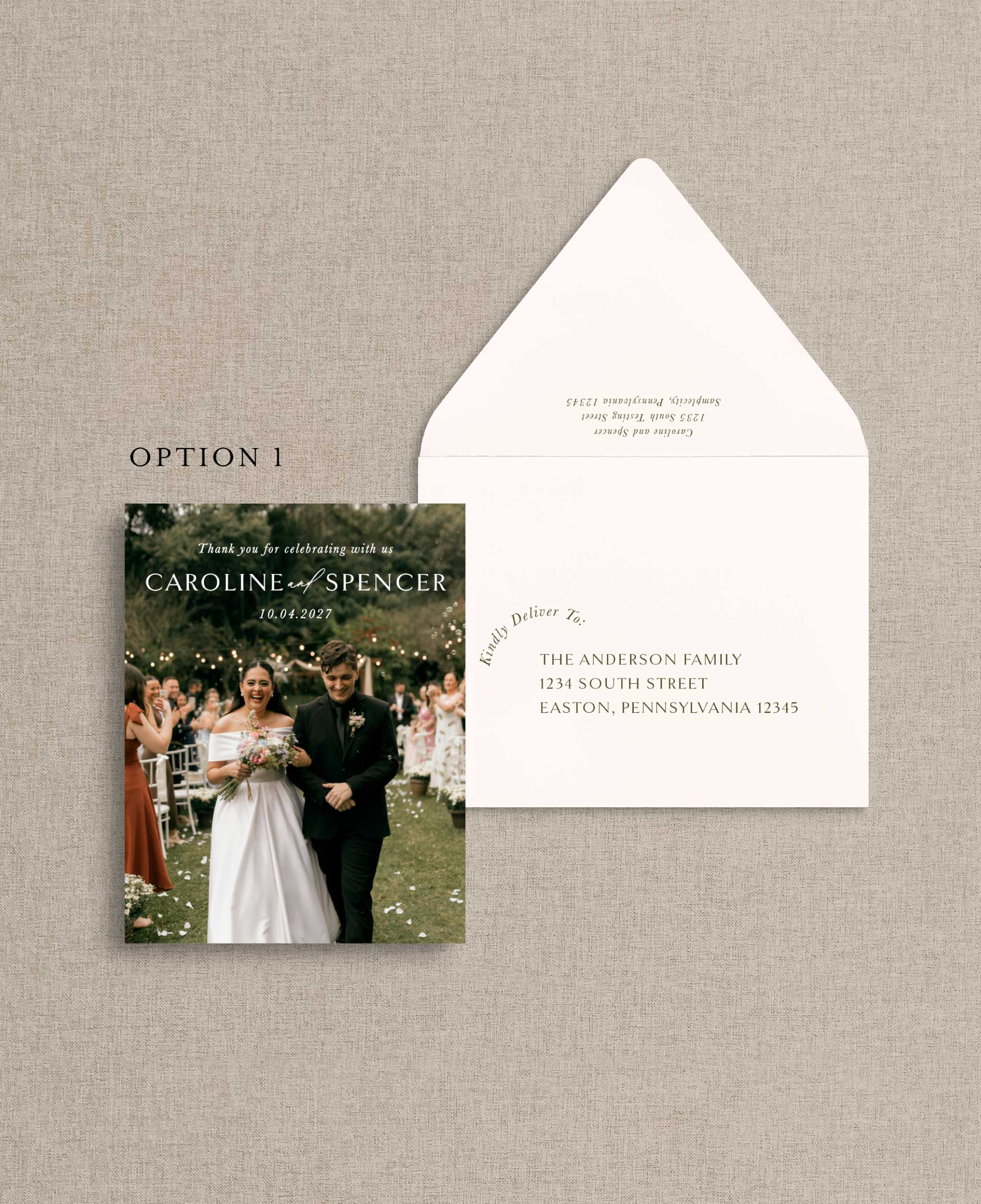 Blossom & Vow Thank You Cards