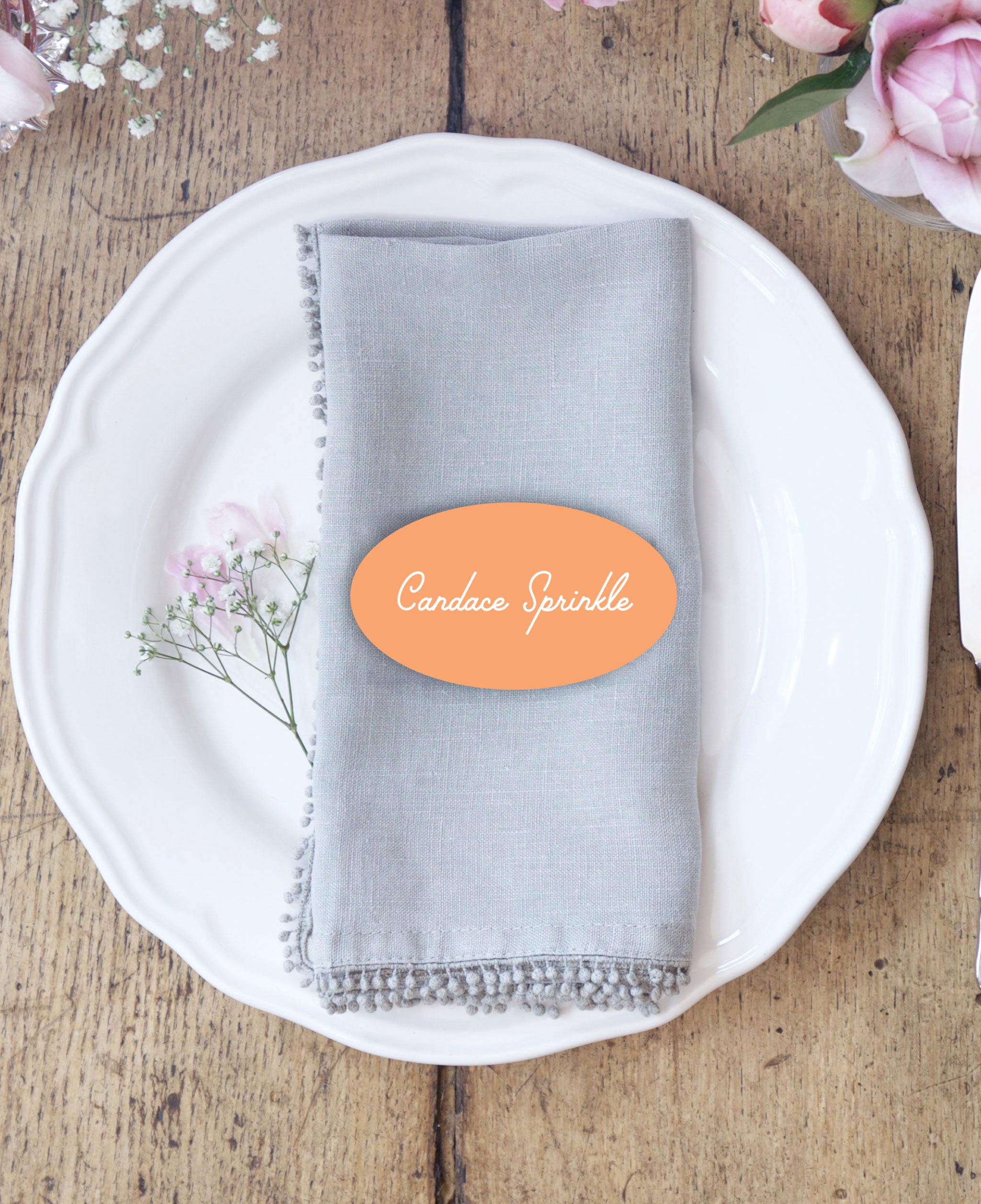 Palm Springs Wedding Escort Cards