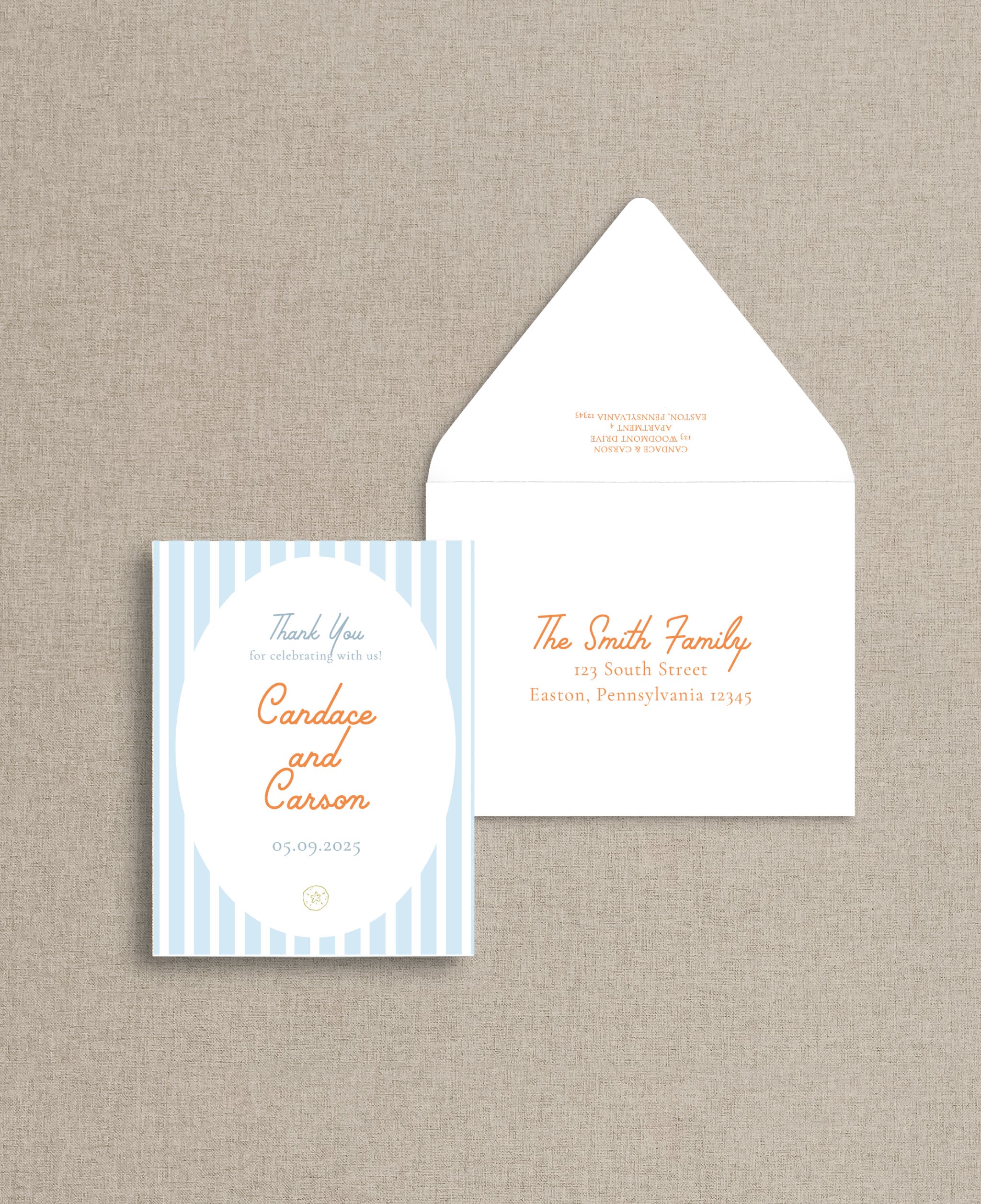 Palm Springs Thank You Cards