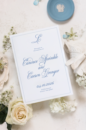 Morningtide Wedding Ceremony Program