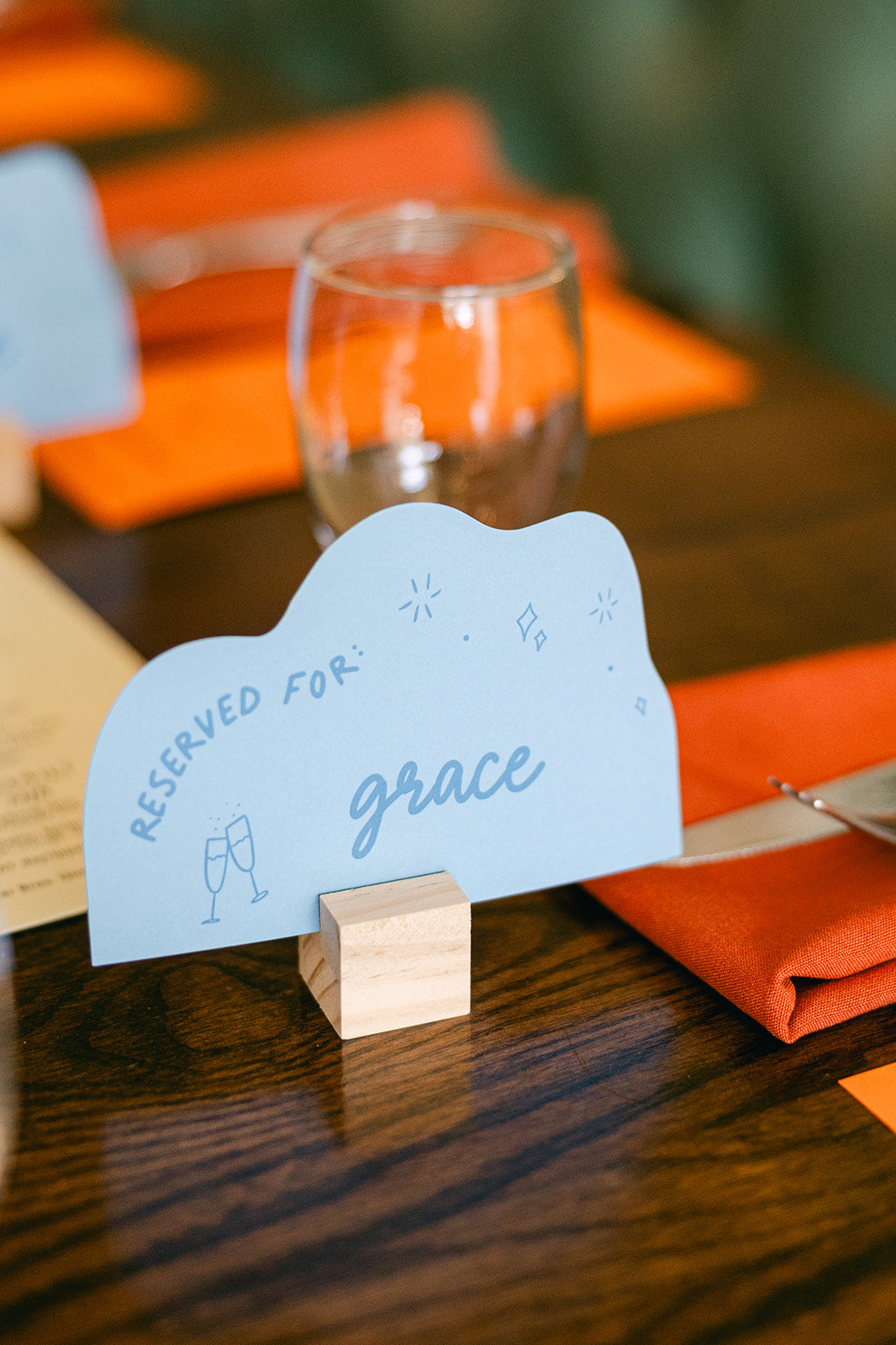 Custom Place Cards