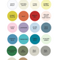 Bold Watercolor Florals Gate Fold with Wax Seal Wedding Invitation Set