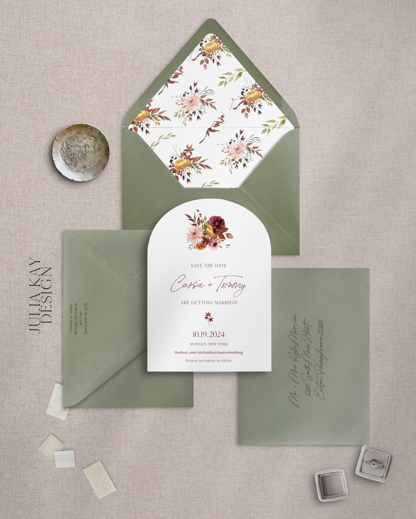 Corresponding Save the Dates