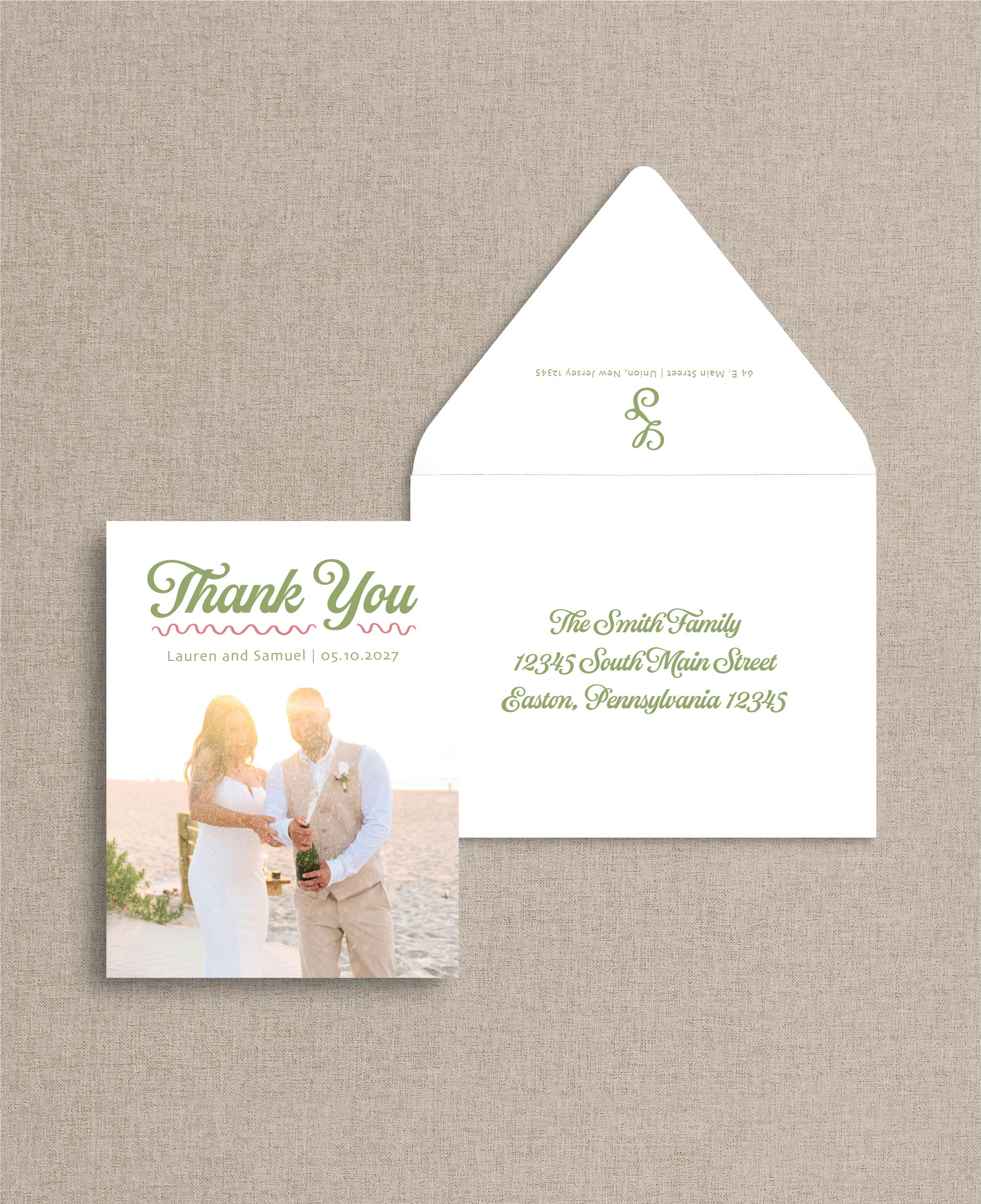 The Lolly Thank You Cards