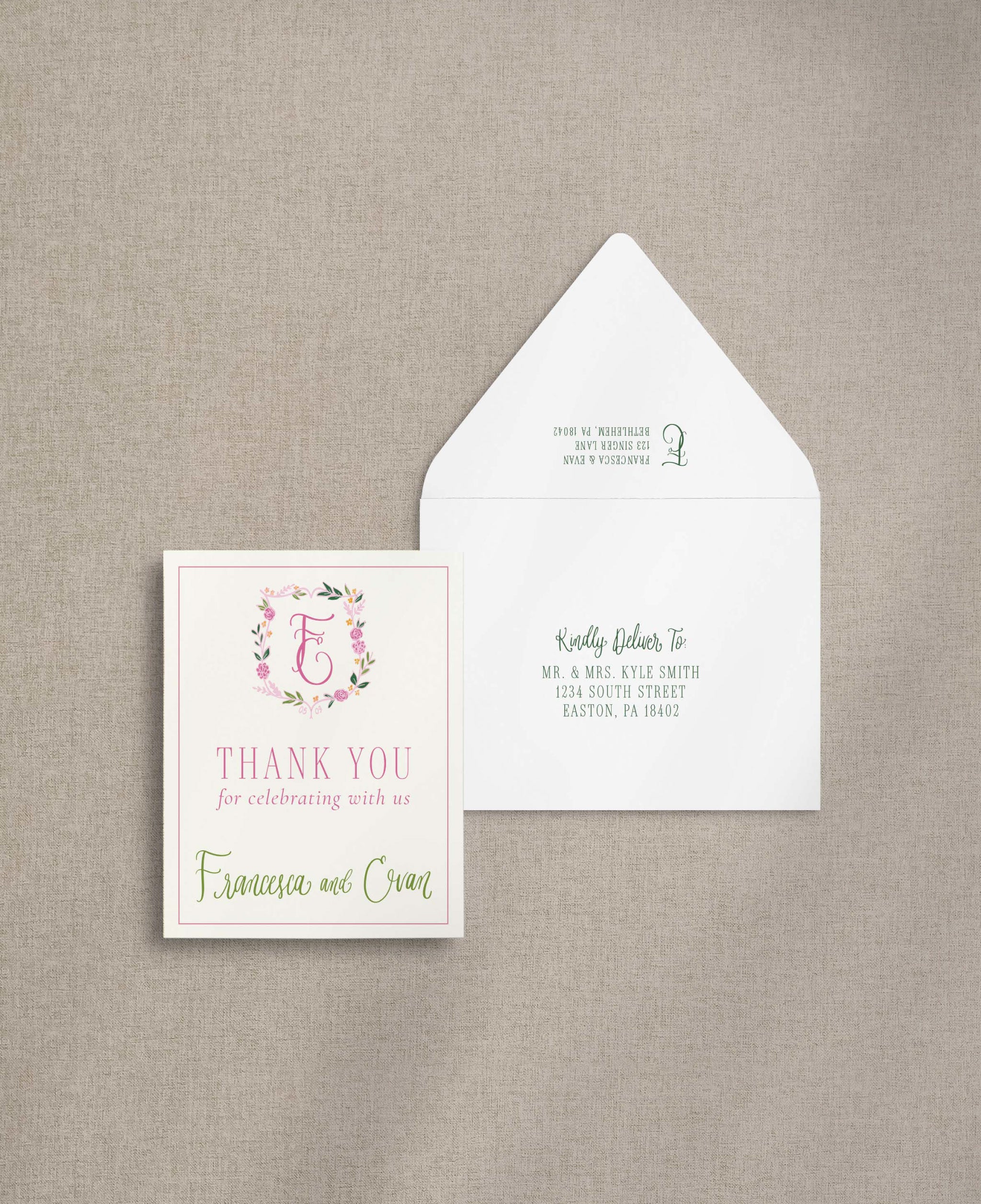 The Poppy Thank You Cards