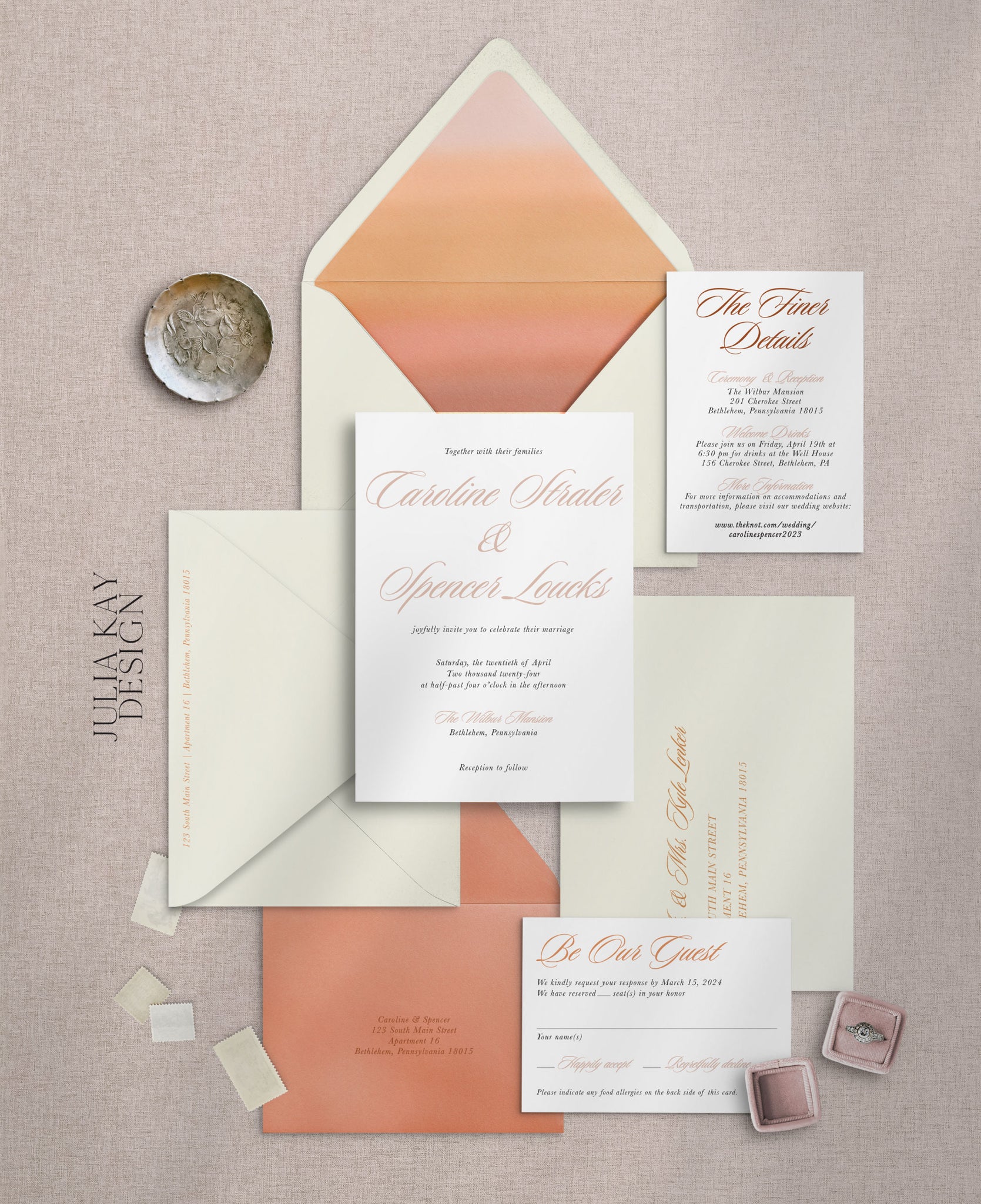 Full wedding invitation sets | Honestweddingadvice.com