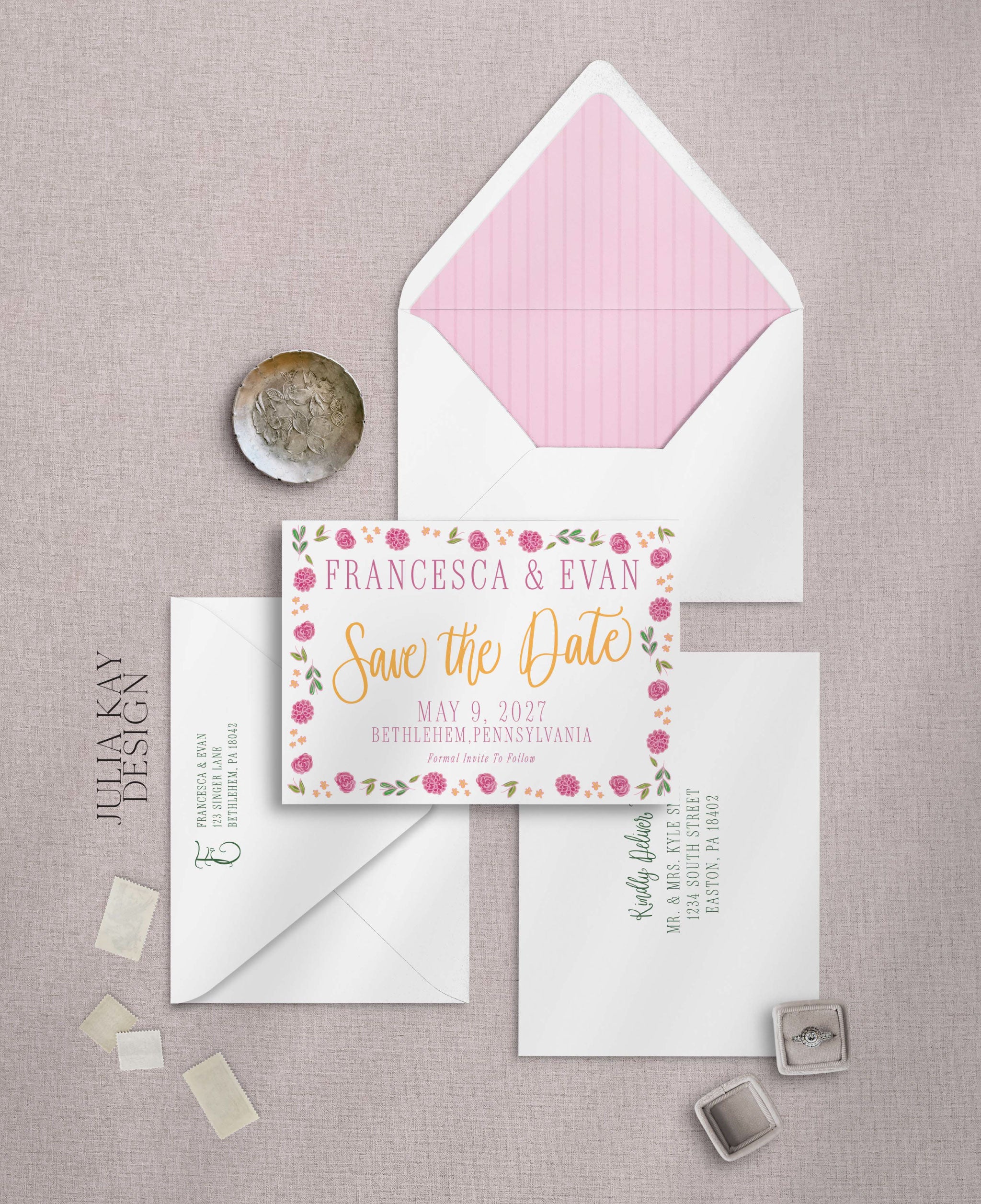 The Poppy Save the Dates