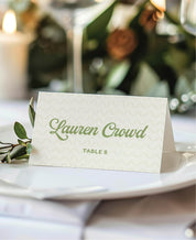The Lolly Wedding Escort Cards