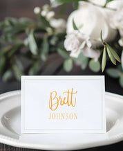 The Poppy Wedding Escort Cards