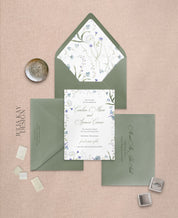 Dusty Elegance Save the Dates