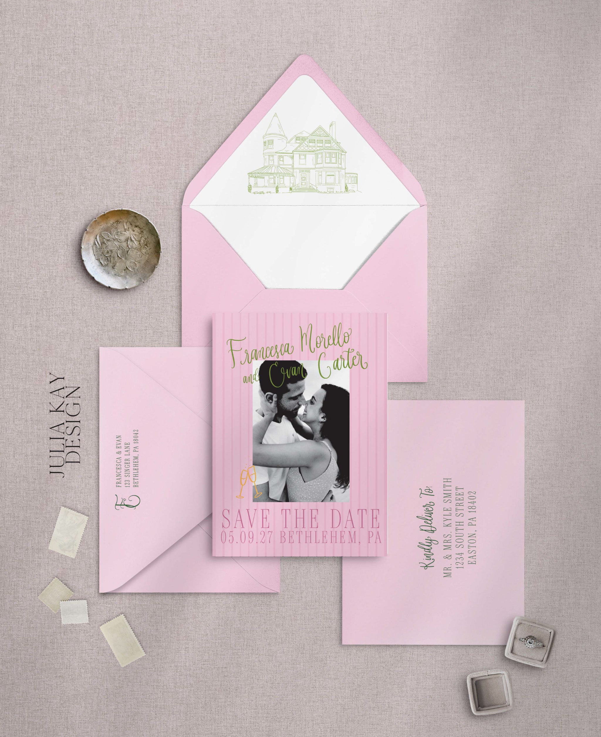 The Poppy Save the Dates