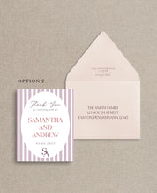 Rosewood Thank You Cards