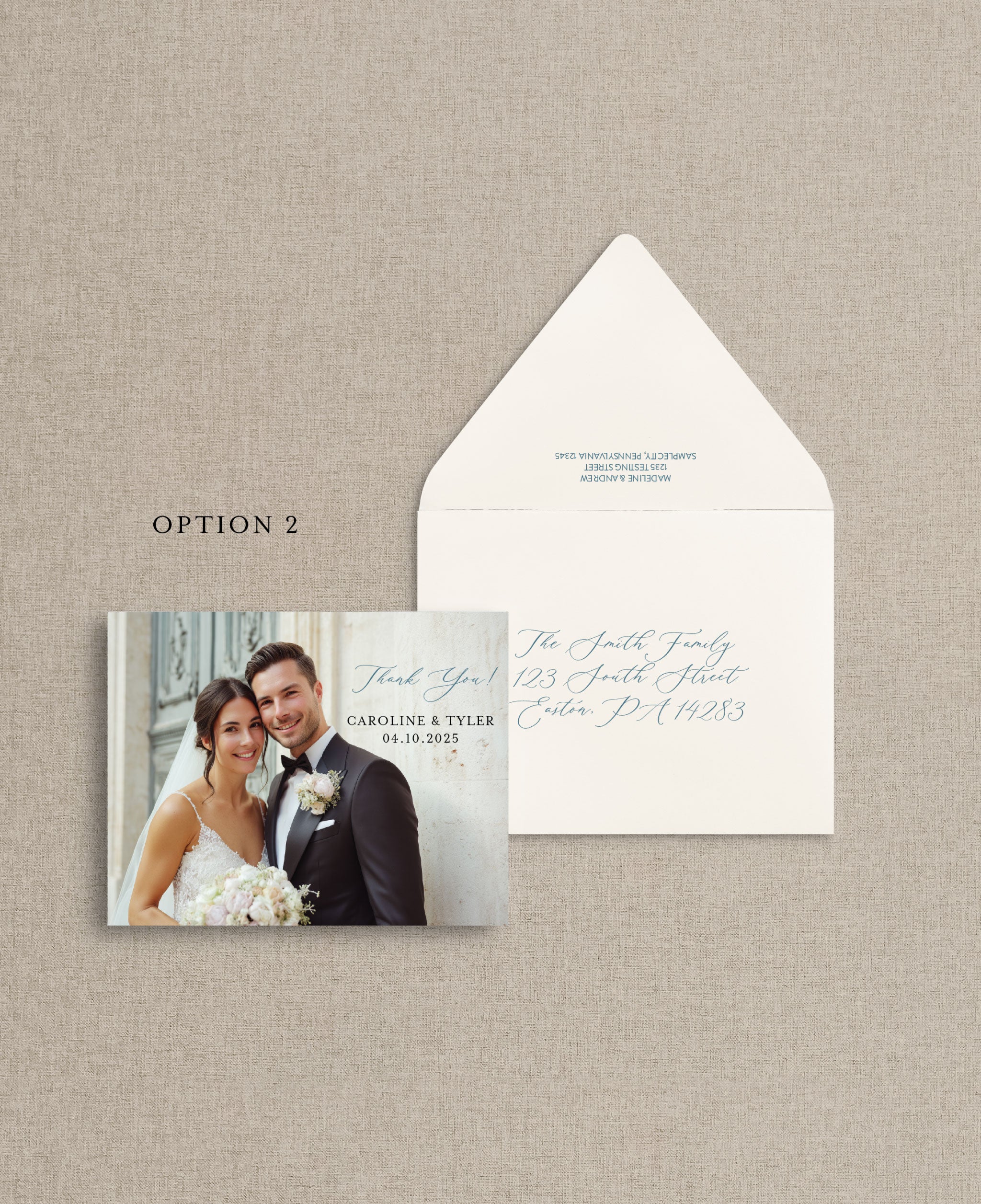 Something Borrowed Something Blue Thank You Cards