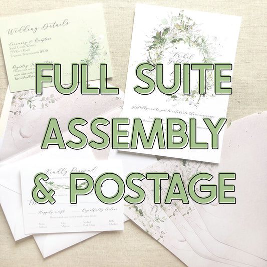 Full-Suite Assembly + Postage Add-On